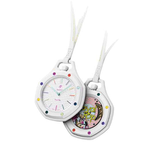 Swatch x Audemars Piguet AP Bioceramic Royal Pop Huit Blanc