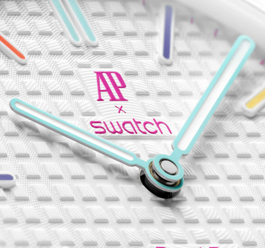 Swatch x Audemars Piguet AP Bioceramic Royal Pop Huit Blanc