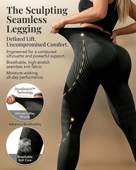 3D Anti Cellulite Compression Leggings with Pocket