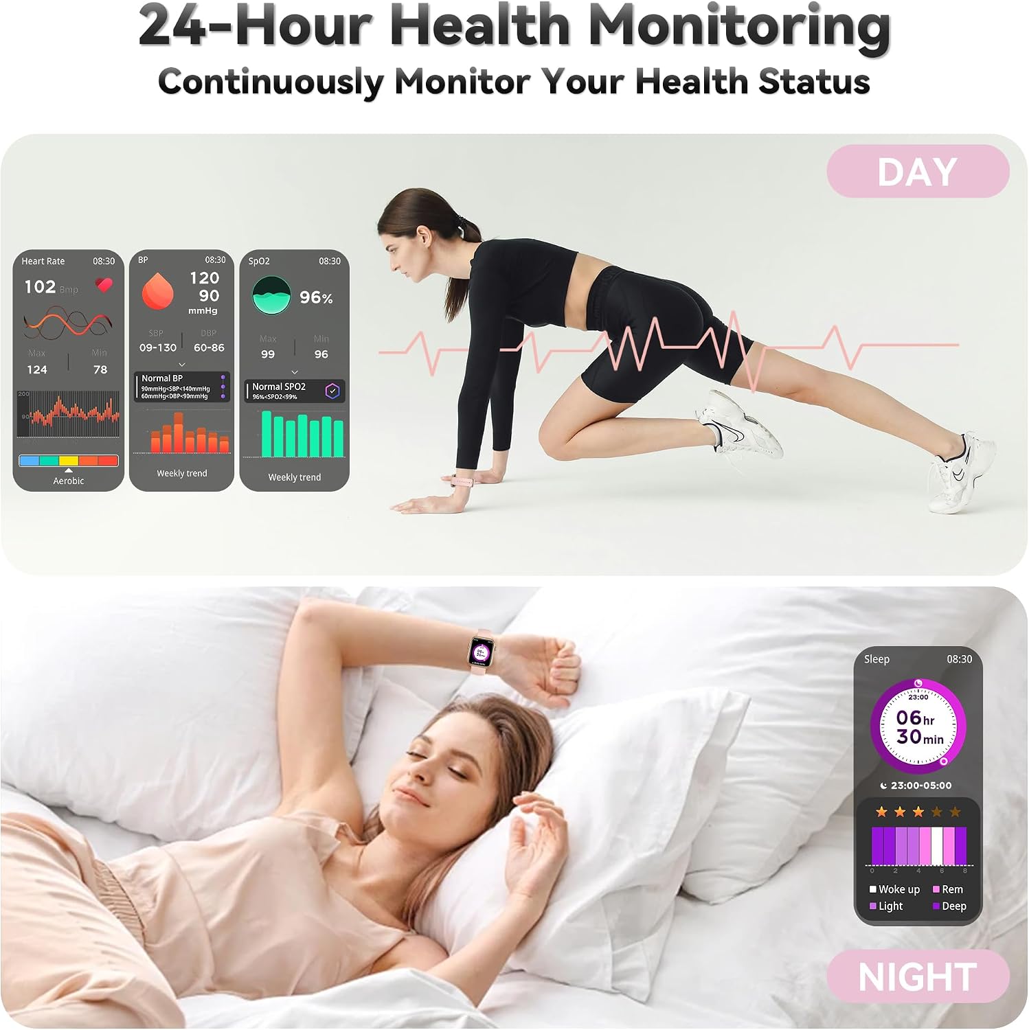 Smart Watch for Men Women(Answer/Make Call)