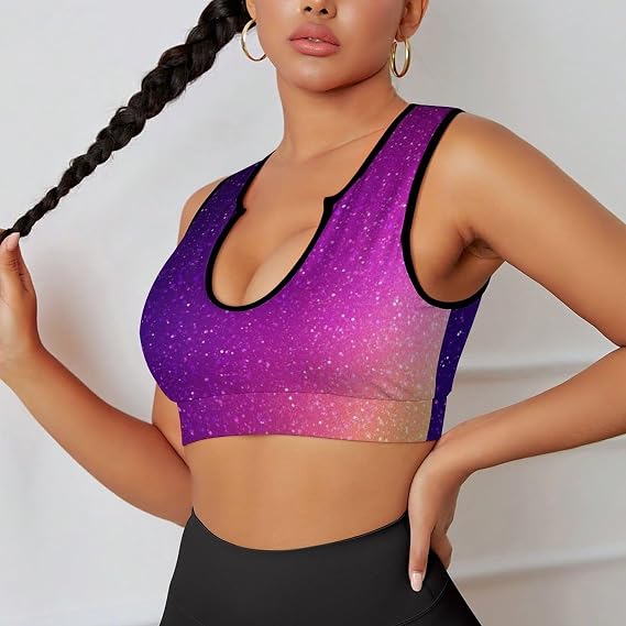 Sports Bras for Women Padded Sports Bra Tank Top