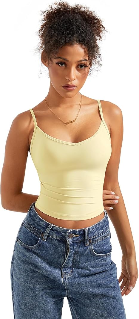 Women Sexy V Neck Tank Top