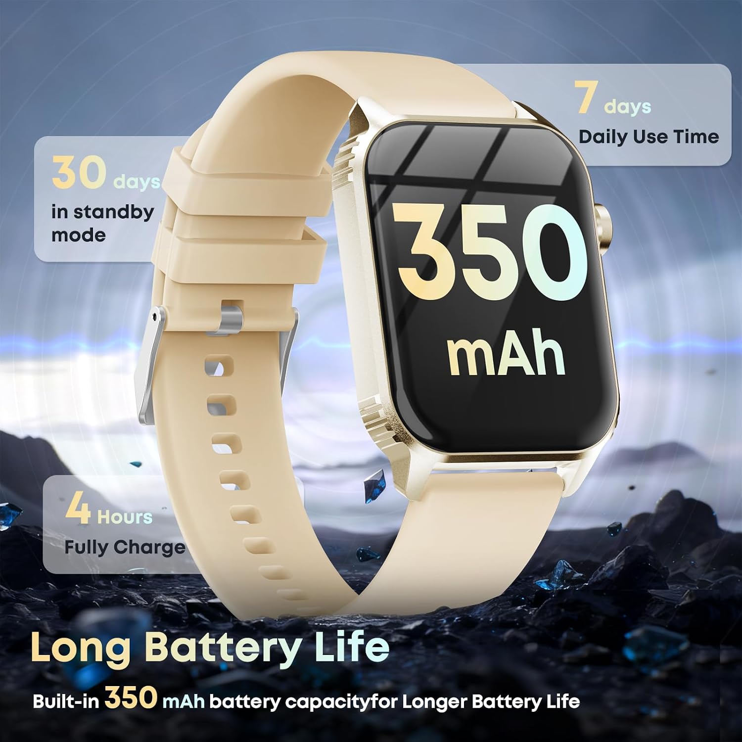 Smart Watches for Women, 120 Sports Modes Smartwatch with 1.83 inches HD Display