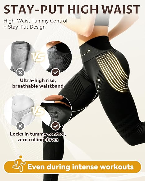 3D Compression Leggings for Women