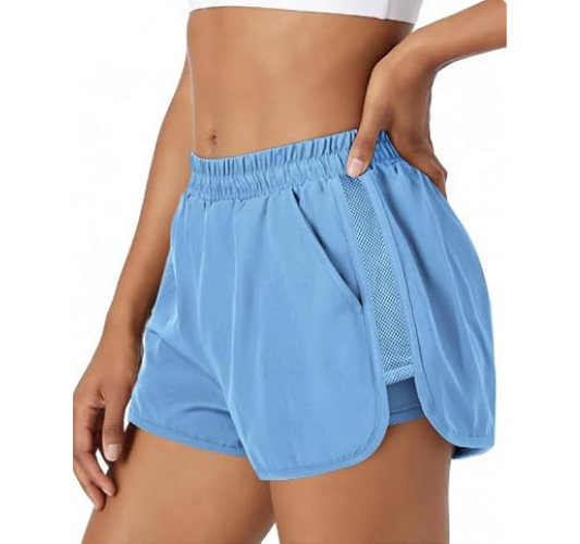 Running Shorts with Liner Womens