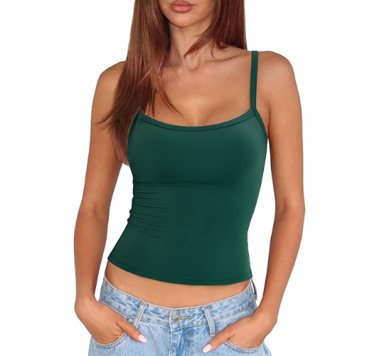 Women Built in Bra Tank Top
