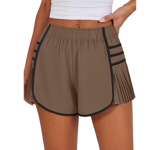 Womens Athletic Running Workout Shorts