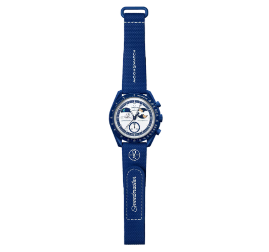 Swatch x Omega Bioceramic Moonswatch Mission To Earthphase Moonshine Gold Snoopy