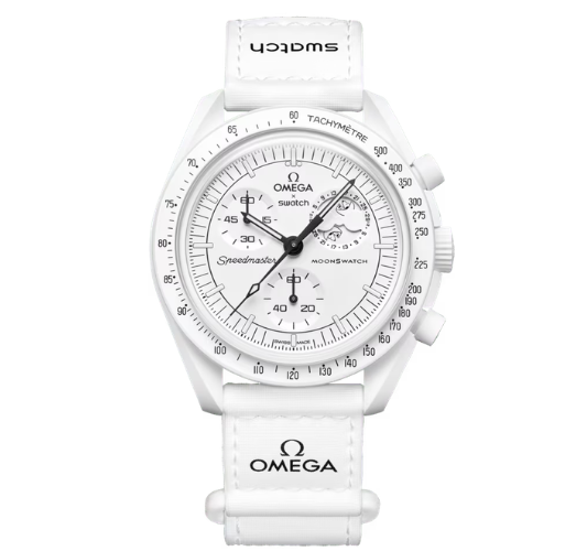 Swatch x Omega Bioceramic Moonswatch Mission To Moonphase Snoopy