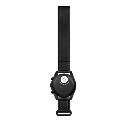 Swatch x Omega Bioceramic Moonswatch Mission To Moonphase Snoopy Black