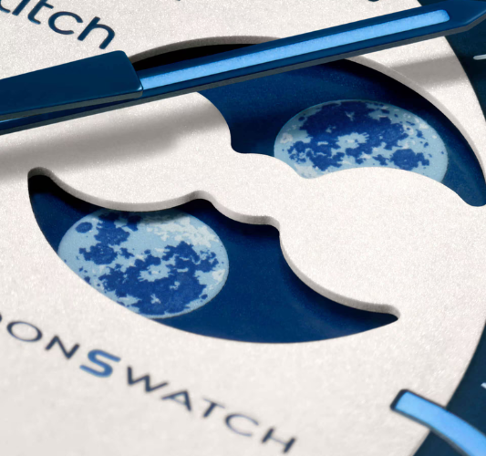 Swatch x Omega Bioceramic Moonswatch Mission to the Super Blue Moonphase